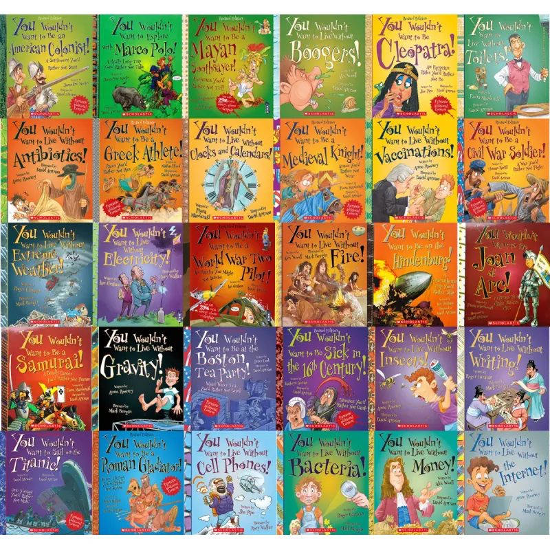 Bộ sách You wouldn't want to (30 cuốn tiếng Anh) 732978