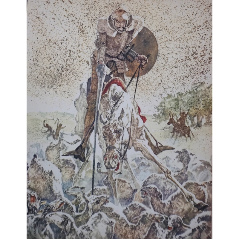 (1961) Don Quichotte - M. De Cervantes minh hoạ GIANNI BENVENUTI - Don quixote,Don Quijote 291965