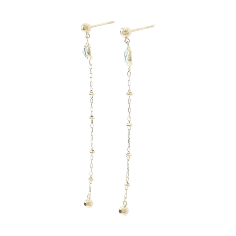 Bông tai Blue Topaz 4゜C - Hàng hiệu Authentic 843725