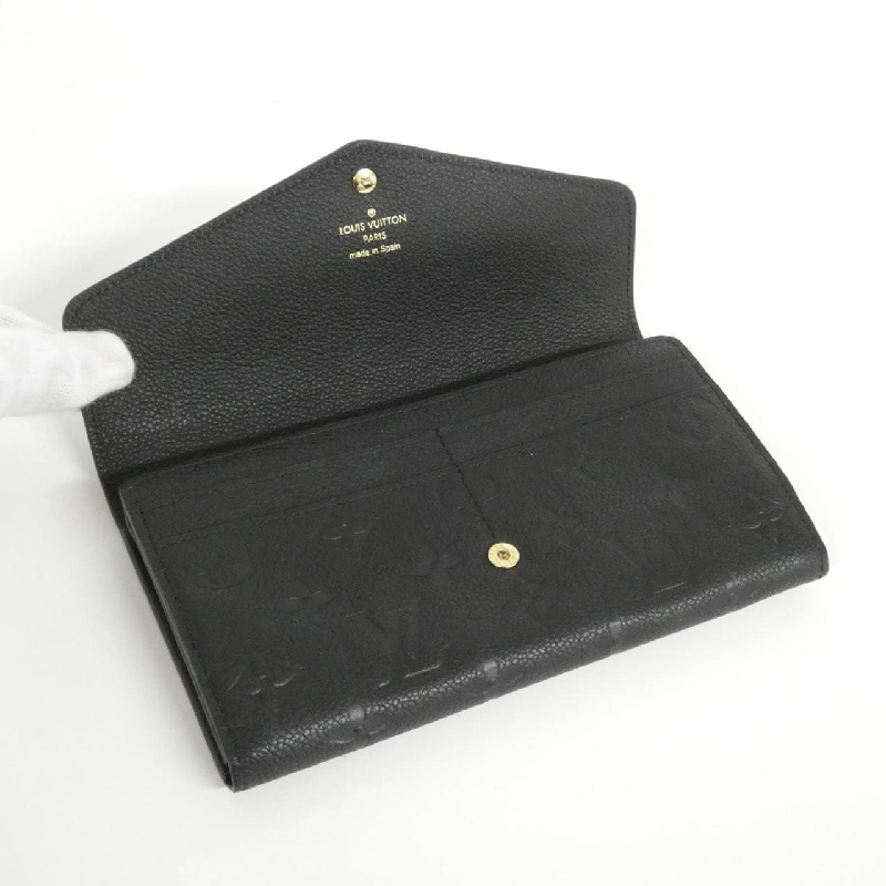 Ví Louis Vuitton Monogram Empreinte Portefeuille Sarah M61182 - Hàng hiệu Authentic 770651