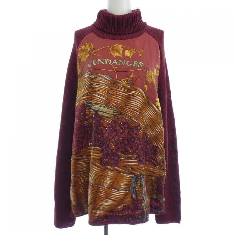 【Mã giảm giá】【Cổ điển】HERMES Áo len 644853