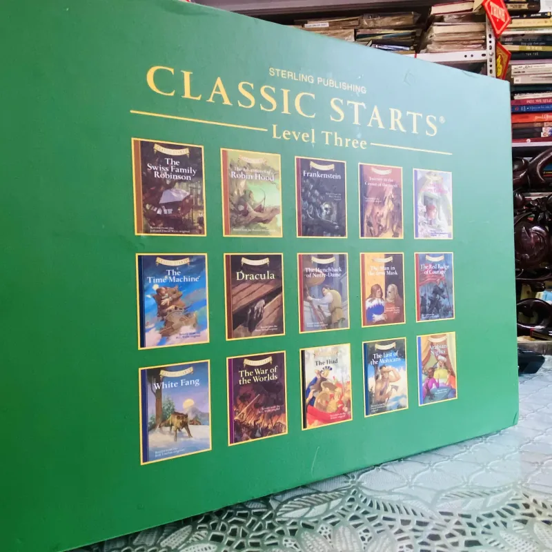 Classic Stars - lever 3 - boxset 15 cuốn văn học kinh điển thiếu nhi 929928