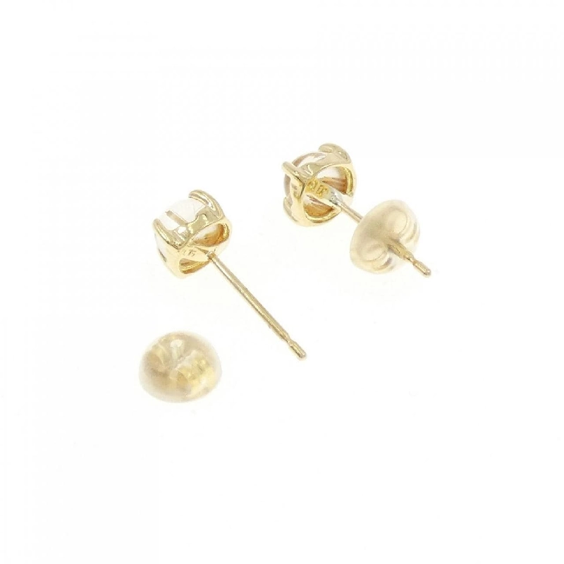 K18YG Đá thạch anh rutile Bông tai 1.46CT - Hàng hiệu Chính hãng 864871