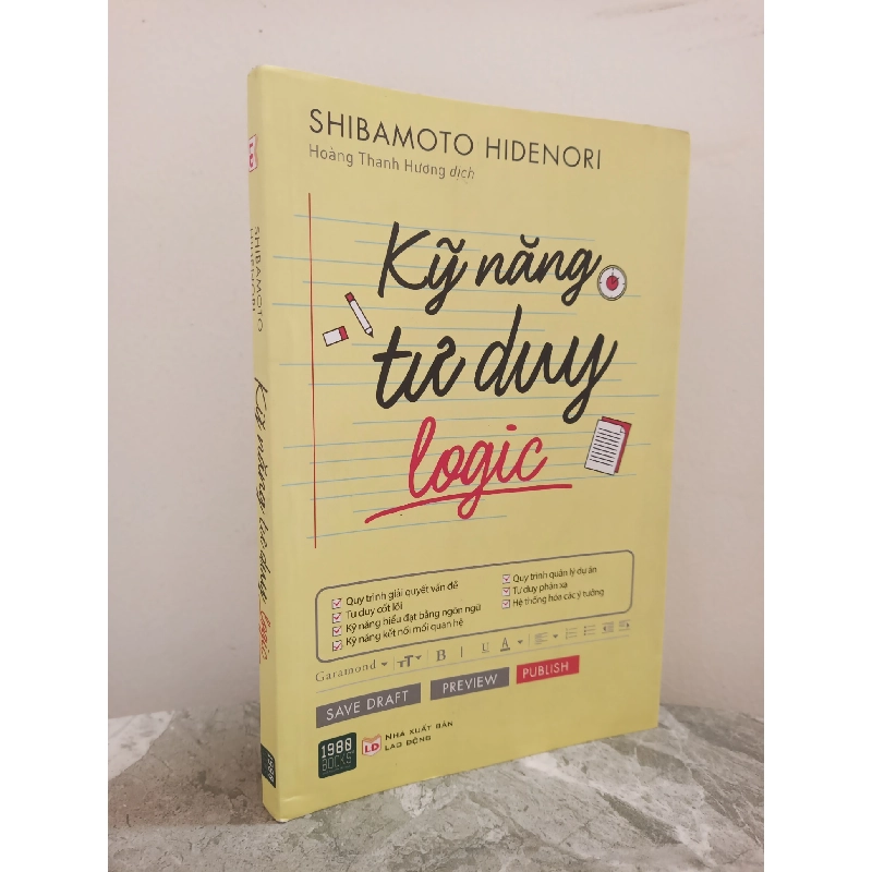[Phiên Chợ Sách Cũ] Kỹ Năng Tư Duy Logic (2020) - Shibamoto Hidenori S2610 699971