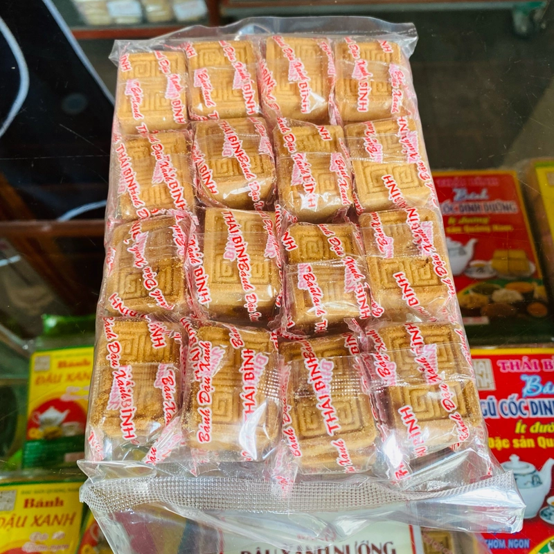 1 Gói bánh đậu xanh đặc biệt thơm ngon Thái Bình - Đặc sản Quảng Nam  443148