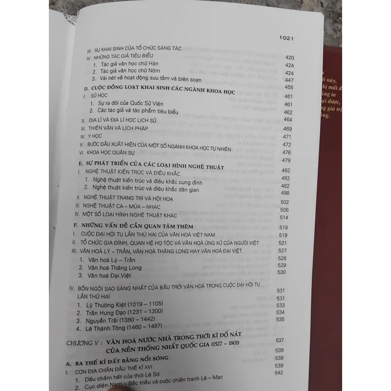 Tiến trình văn hóa Việt Nam từ khởi thủy đến thế kỷ XIX 1020969