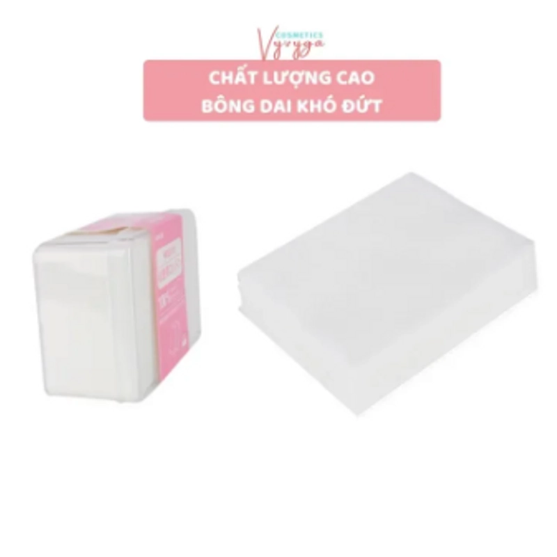 Bông tẩy trang cotton hộp (1000 miếng) 330663