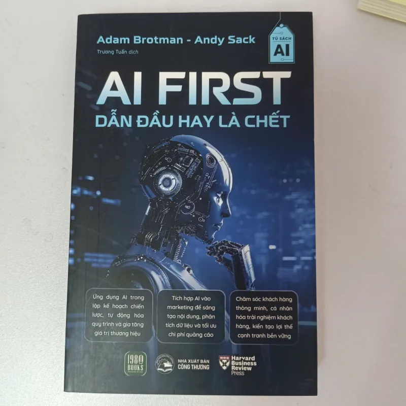 AI First - Dẫn Đầu Hay Là Chết - Adam Brotman & Andy Sack (sách mới) 1021174