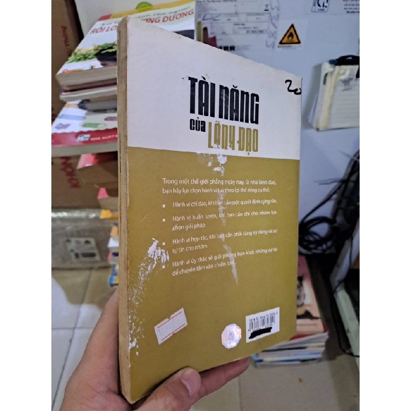 Tài năng của người lãnh đạo mới 80% ố vàng 2008 HCM.TN2308 QUẢN TRỊ 541456