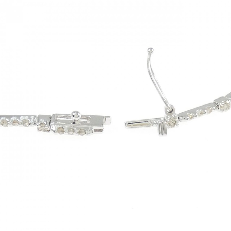 K18WG Vòng tay kim cương 1.06CT - Hàng hiệu Chính hãng 870500