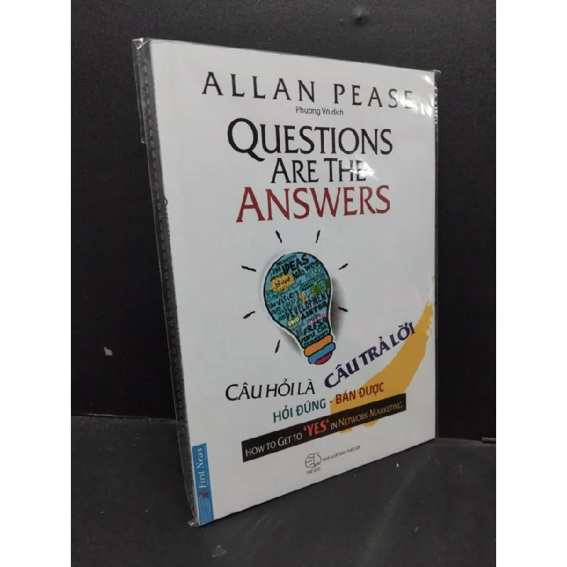 [Sách Cũ SCGR] Questions are the answers Câu hỏi là câu trả lời mới 100% HCM1209 Allan Pease KỸ NĂNG 678714