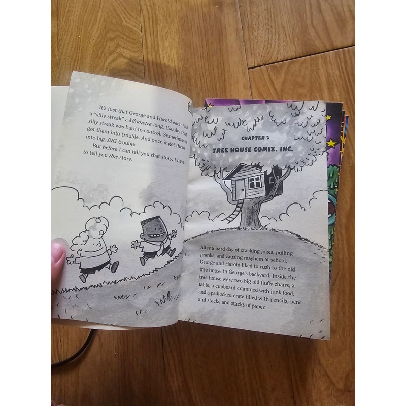 Combo 5q The adventures of captain underpants không trùng như hình 
90k 479289