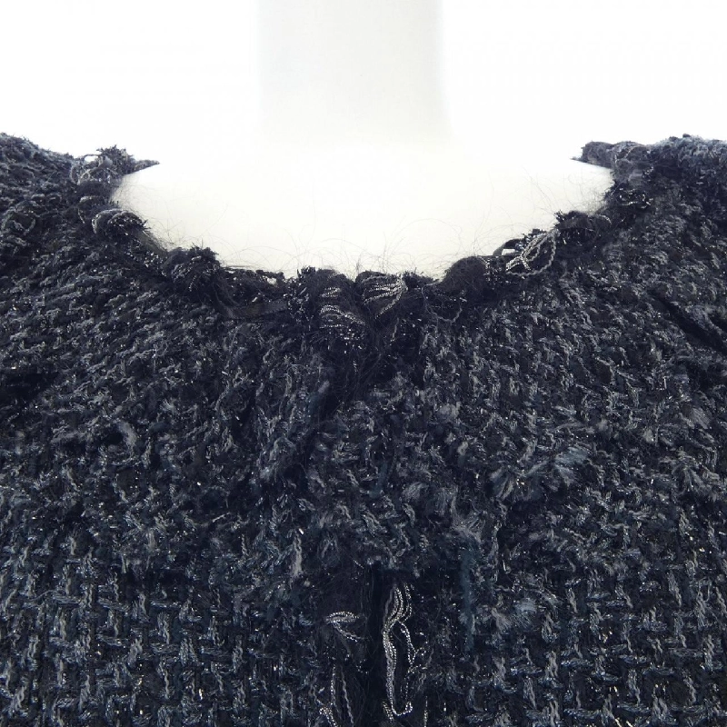 CHANEL P28902V18105 06A Áo khoác không cổ - Hàng hiệu Chính hãng 822134