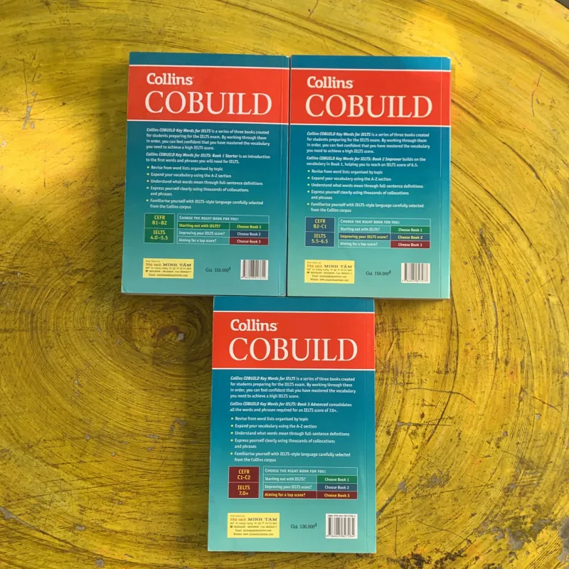 COMBO 3 cuốn COLLINS COBUILD KEY WORDS FOR IELTS 1003054