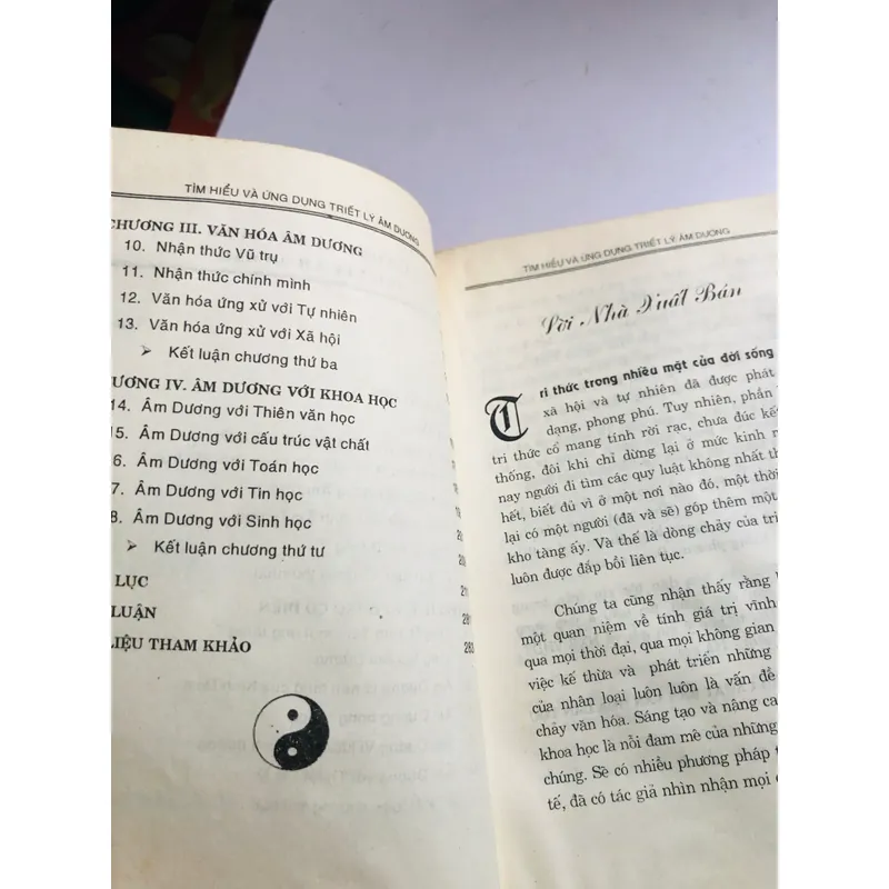 TÌM HIỂU VÀ ỨNG DỤNG TRIẾT LÝ ÂM DƯƠNG  553546