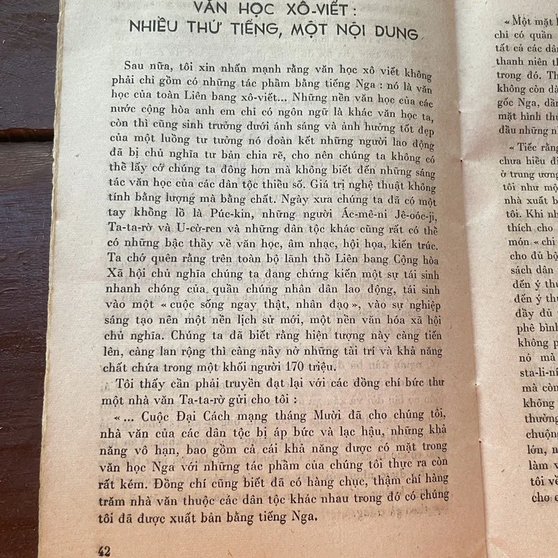 Văn học Xô Viết - Gorki- 1960- Hoài Thanh dịch   698357