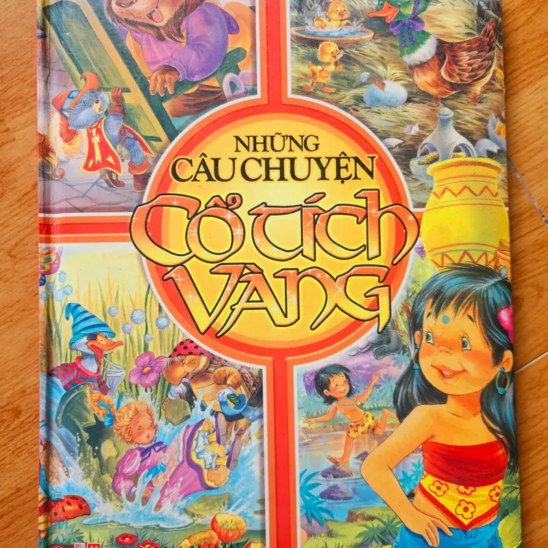 Những câu chuyện cổ tích vàng - Giấy màu cứng in đẹp 564571