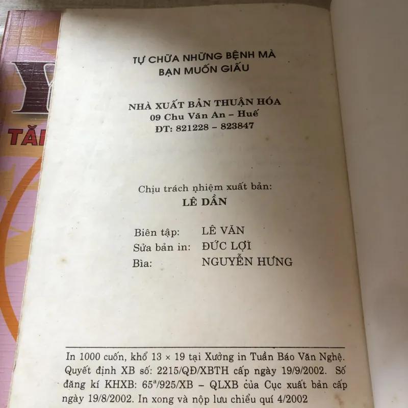 Tự chữa những bệnh mà bạn muốn giấu 976021