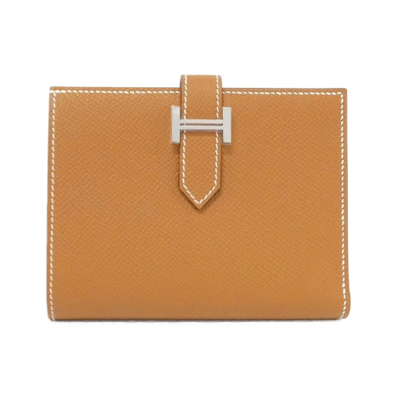 【Sản phẩm chưa sử dụng】Ví compact Hermès Bearn 039790CK 622153