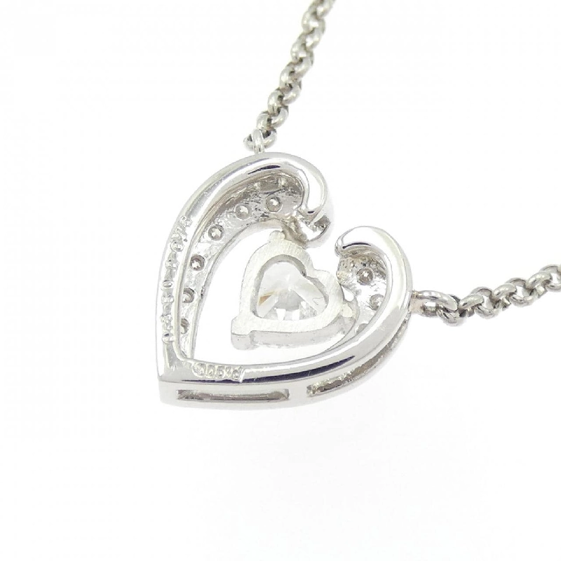 Dây chuyền kim cương PT900/PT850 0.350CT F SI2 hình trái tim - Hàng hiệu Chính hãng 871876