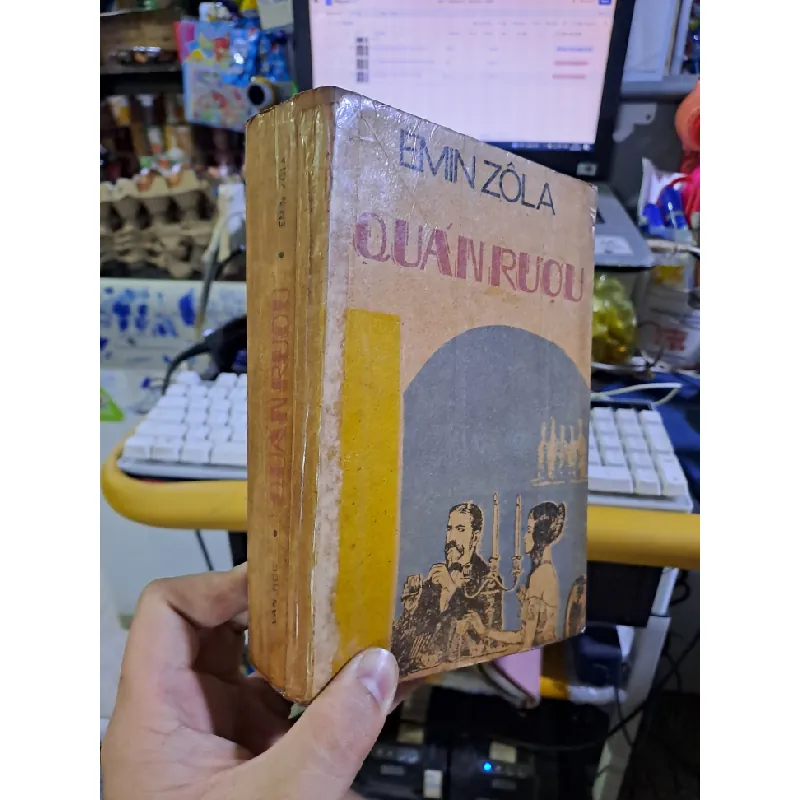 Quán rượu Emin Zola 1987 mới 80% ố Văn học nước ngoài HCM1709 559966