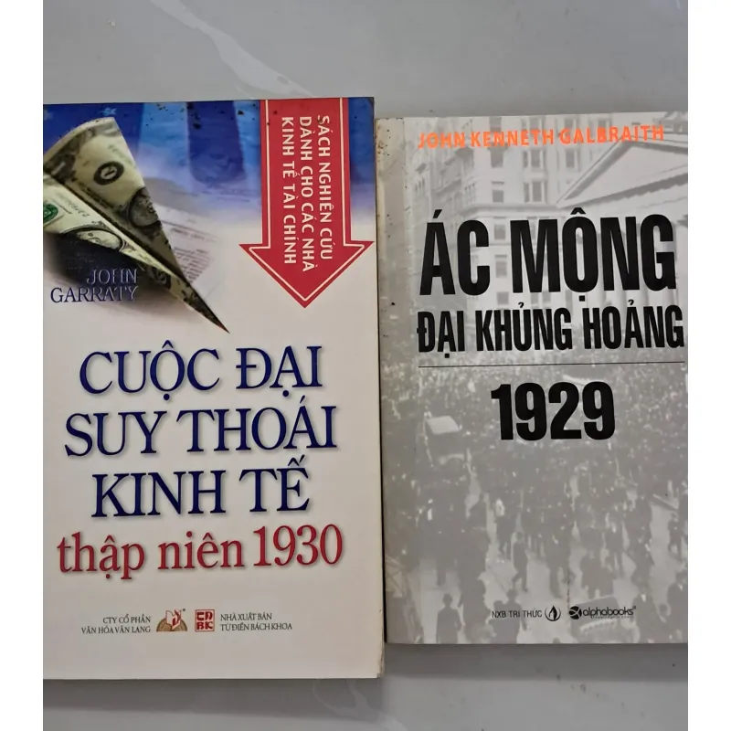 Combo 2 quyển 
CUỘC ĐẠI SUY THOÁI KINH TẾ 1930

- Ác mộng đại khủng hoảng 1929: 1046272