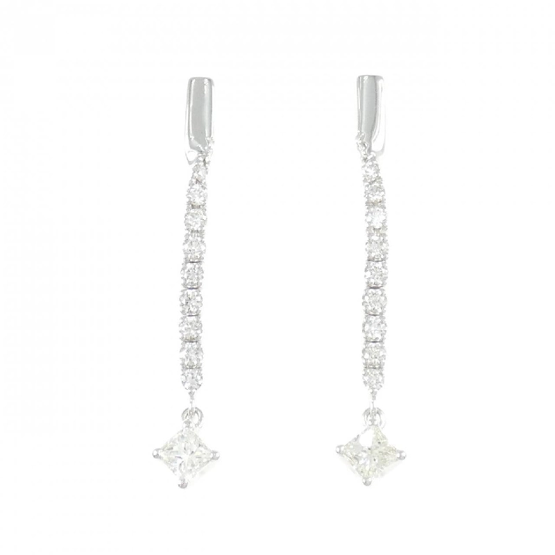 K18WG Bông tai kim cương 0.96CT - Hàng hiệu Chính hãng 866789