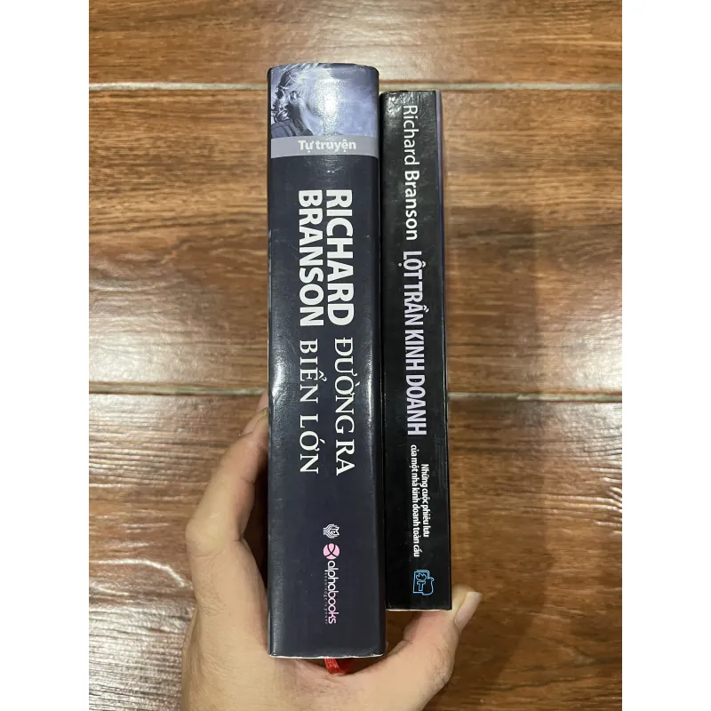 Tự truyện Richard Branson Đường ra biển lớn + Lột trần kinh doanh combo 2 cuốn 8) 758246