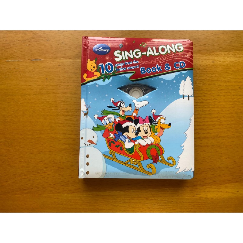 SING ALONG BOOK AND CD mới 85% OSB1210 67589