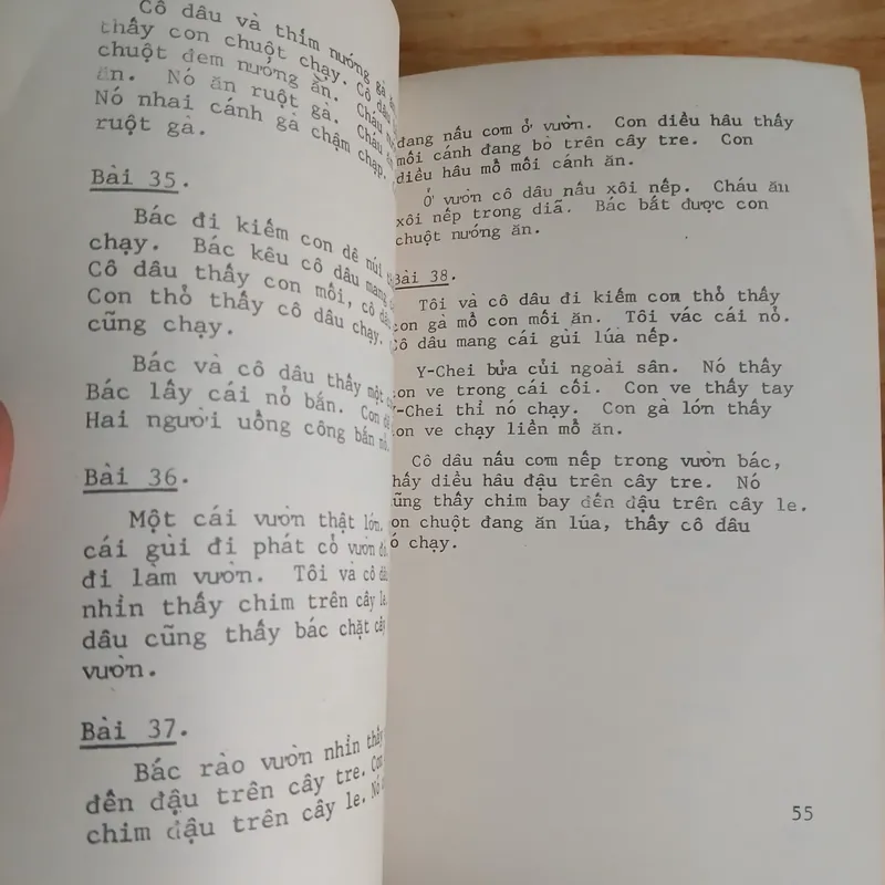 Đọc Tiếng Jeh, Học Vần Tiếng Jeh (ʼDŏk tơtayh Jeh, Au Pơchŏ Hŏk Chù Jeh) Xb 1972 695588