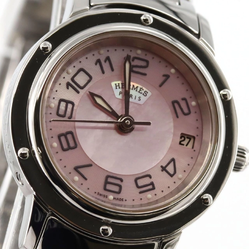 Hermès Clipper Classic CP1.210 SS Quartz - Hàng hiệu Authentic 875019