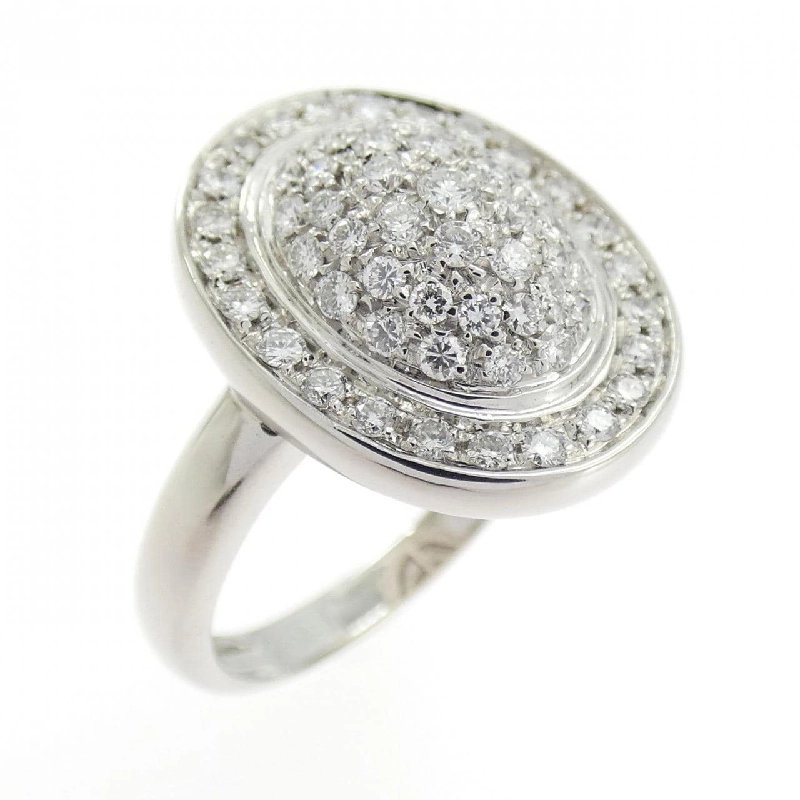 K18WG Nhẫn Kim Cương - Hàng hiệu Chính hãng 852114