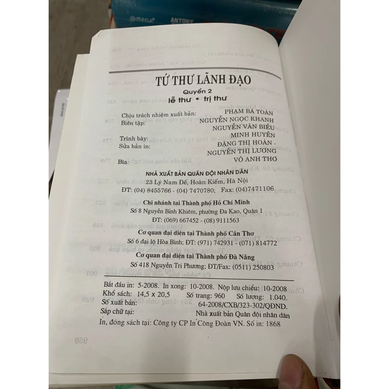 Tứ thư lãnh đạo - quyển 2. 999 462039