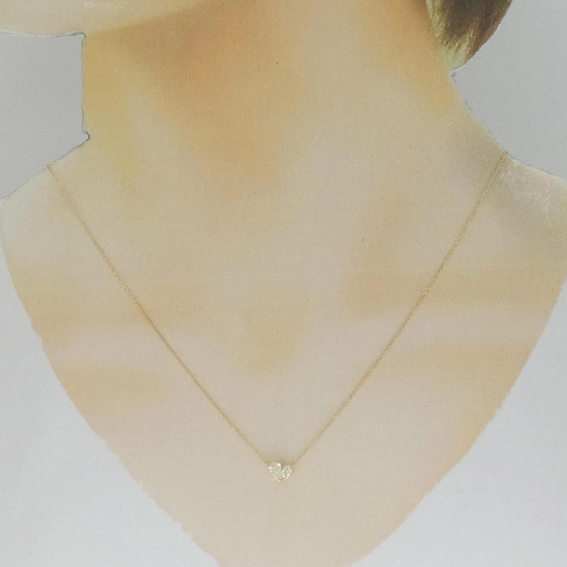 Dây chuyền kim cương K18YG 0.30CT - Hàng hiệu Chính hãng 859979