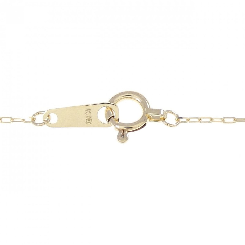 K10YG Nhẫn ngựa kim cương dây chuyền 0.01CT - Hàng hiệu Chính hãng 857162