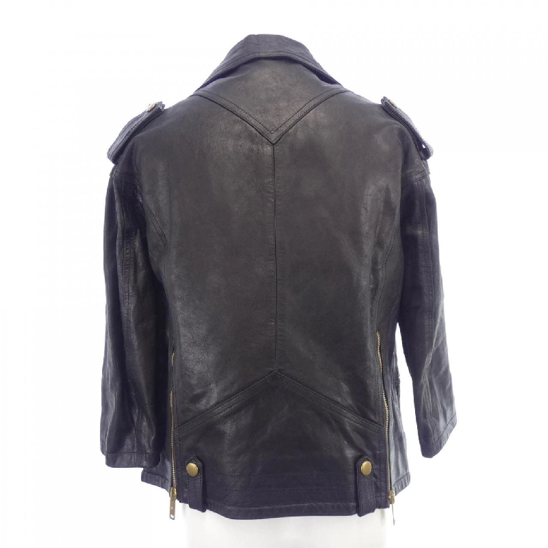 Áo khoác da biker GOLDEN GOOSE - Hàng hiệu Authentic 810301