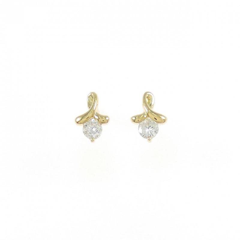 K18YG Bông tai kim cương 0.31CT - Hàng hiệu Chính hãng 870082