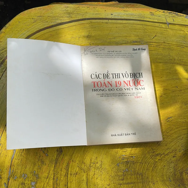 CÁC ĐỀ THI VÔ ĐỊCH TOÁN 19 NƯỚC TRONG ĐÓ CÓ VIỆT NAM 734201