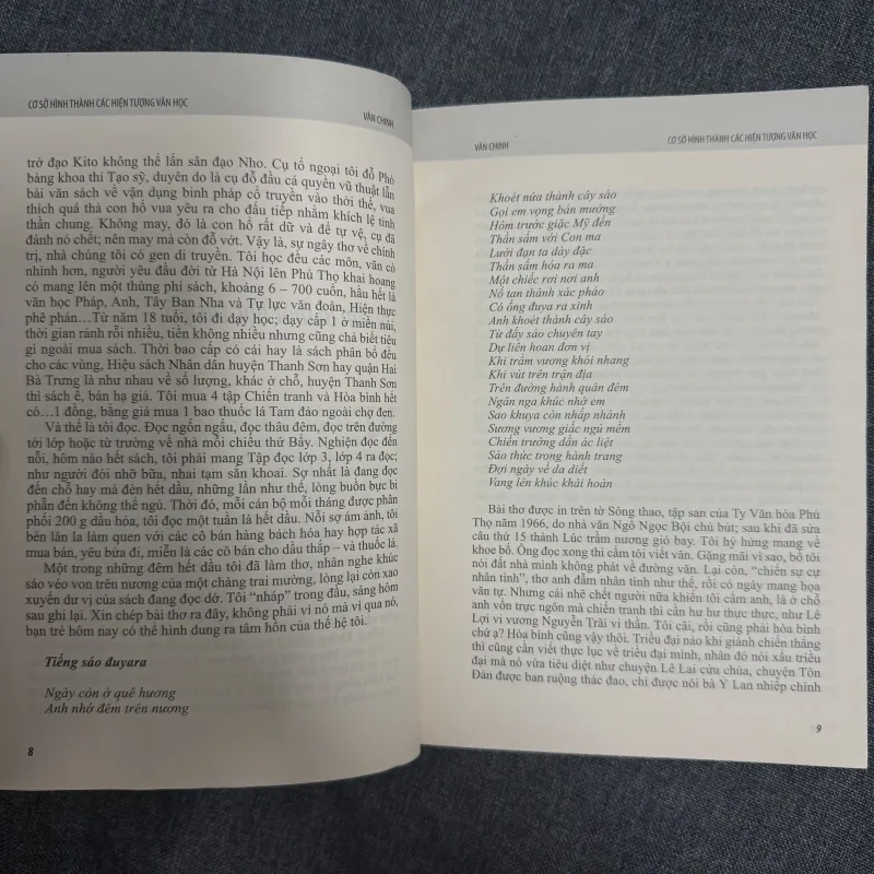 Cơ sở hình thành các hiện tượng văn học - Văn Chinh 936916