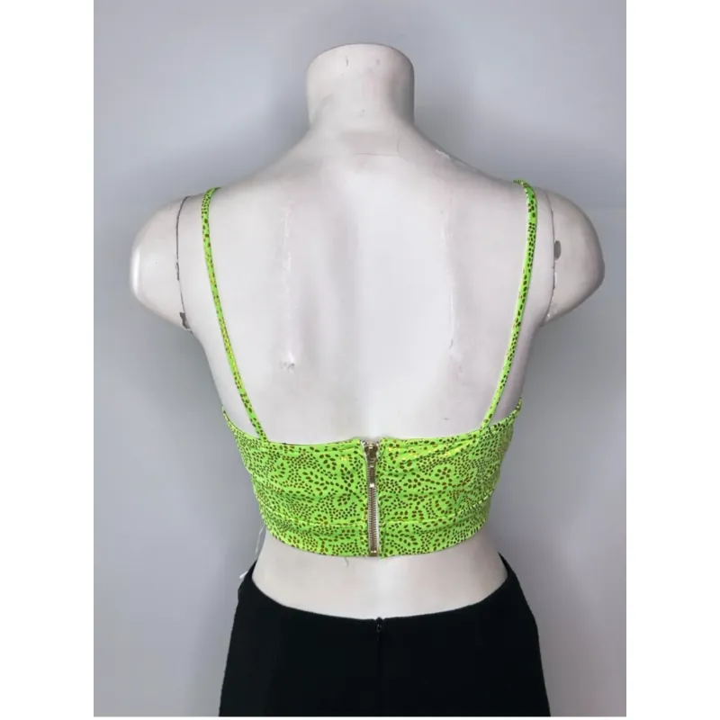 - Váy Thiết Kế màu xanh lá neon 1040431