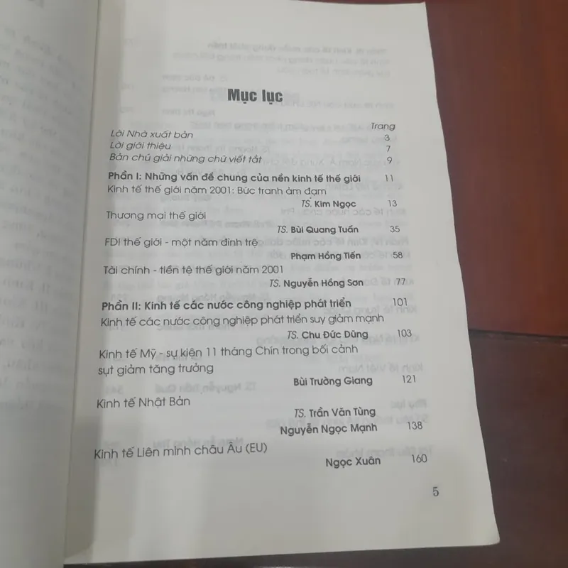 Kinh tế thế giới 2001-2002, đặc điểm và triển vọng 738108