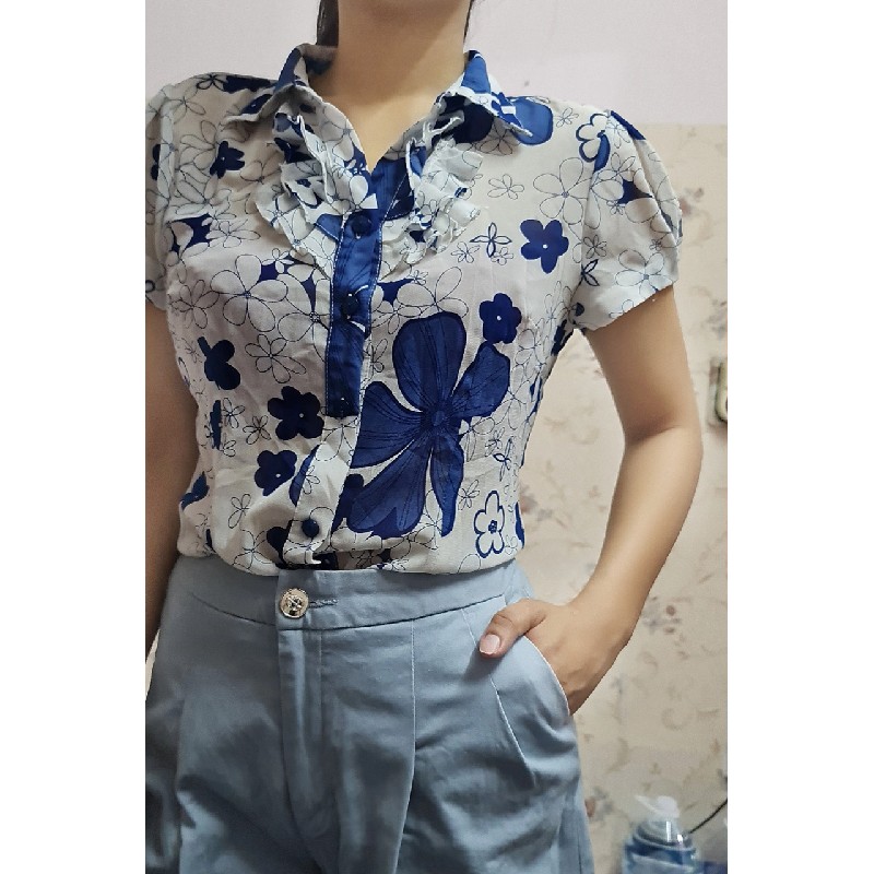 Áo sơ mi nữ size M 1113