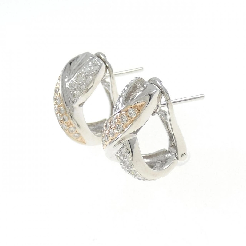 Bông tai kim cương K18WG/K18PG 0.81CT - Hàng hiệu Chính hãng 877199