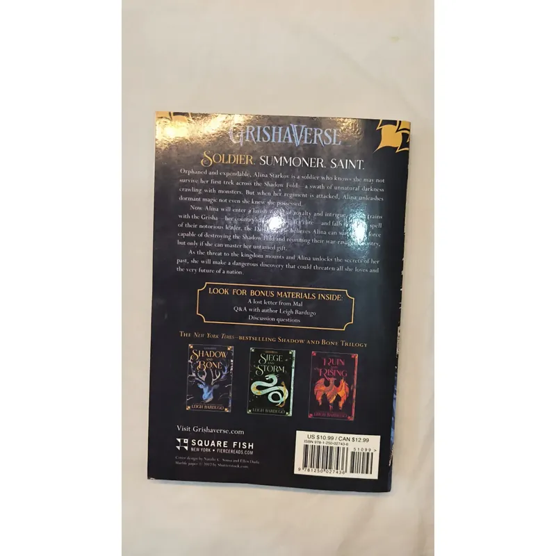 Shadow and Bone – Leigh Bardugo 735597