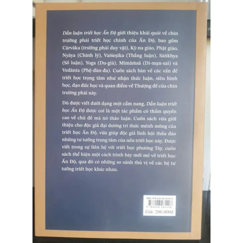 Dẫn Luận Triết Học Ấn Độ 717678