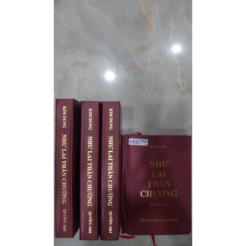 NHƯ LAI THẦN CHƯỞNG (Bộ 4 Tập)
- Kim Dung
 238692