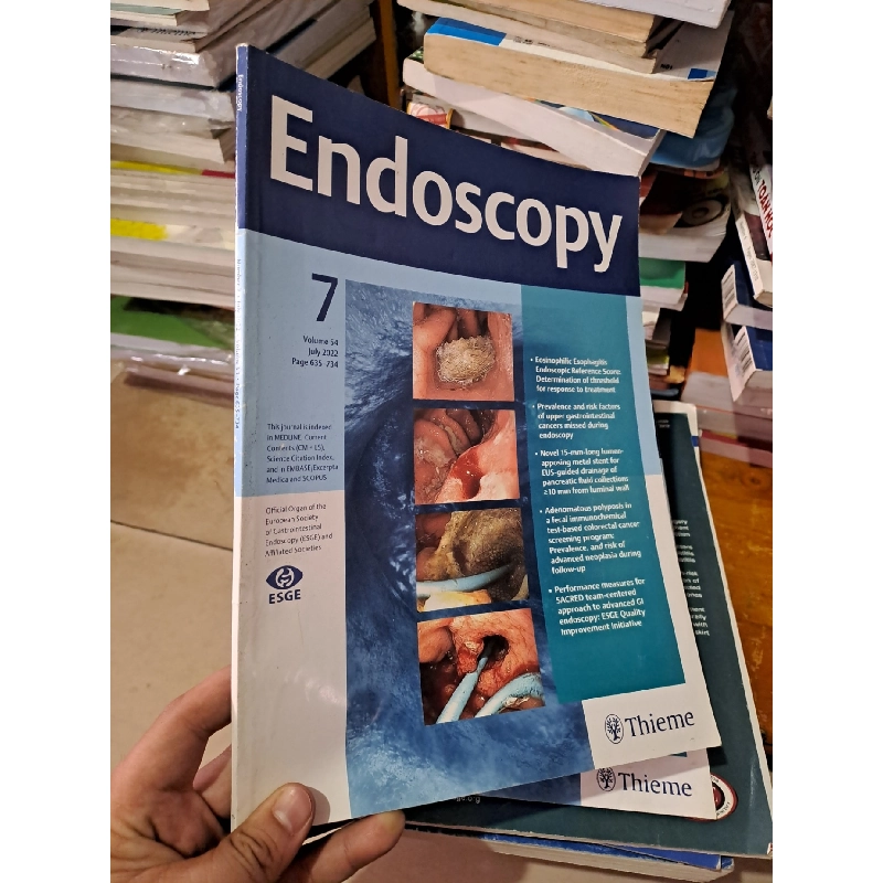 Endoscopy 7 volume 54 7/2022 HCM0808 TẠP CHÍ, THIẾT KẾ, THỜI TRANG Rebooks.vn 943842