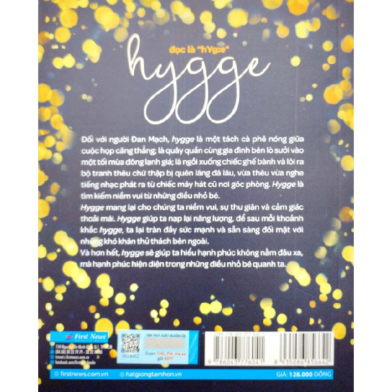 Hygge - Hạnh Phúc Từ Những Điều Nhỏ Bé - Nghệ Thuật Sống Của Người Đan Mạch (Tái Bản 2022) - Marie Tourell Soderberg 27747