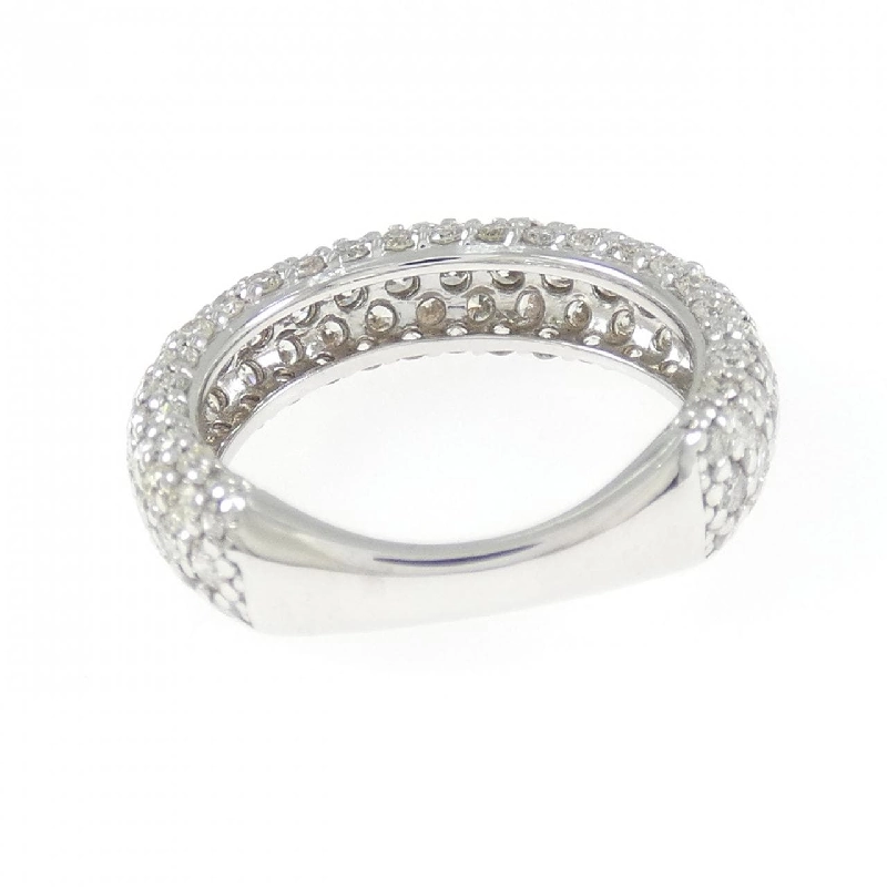 Nhẫn kim cương Pavé K18WG 2.07CT - Hàng hiệu Chính hãng 848935