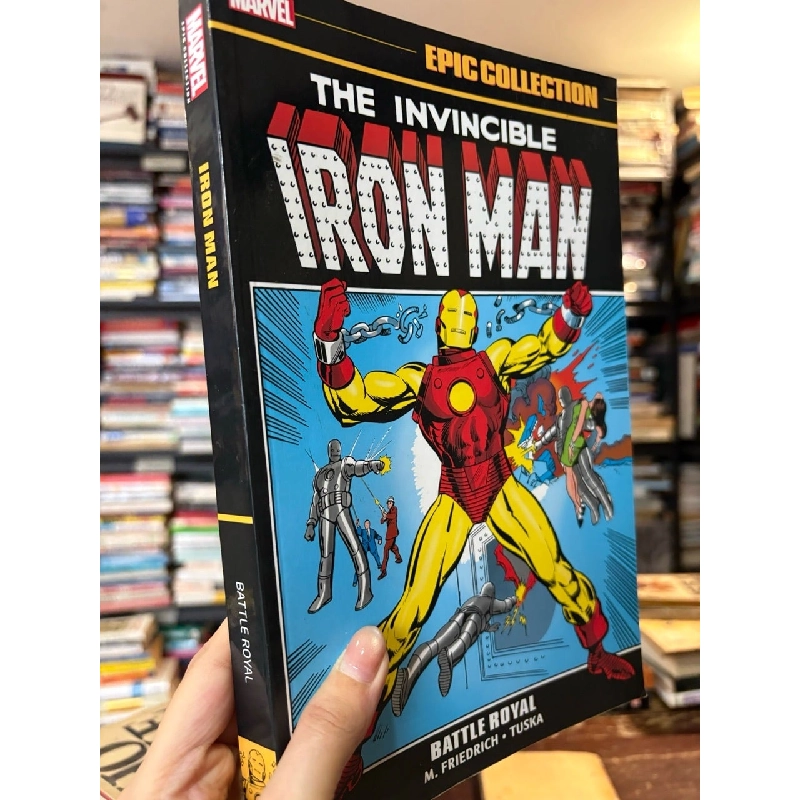 The invincible Iron Man - M. Friedrich . Tuska 999514